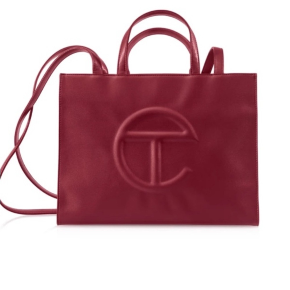 Telfar Deep Red Tote Bag